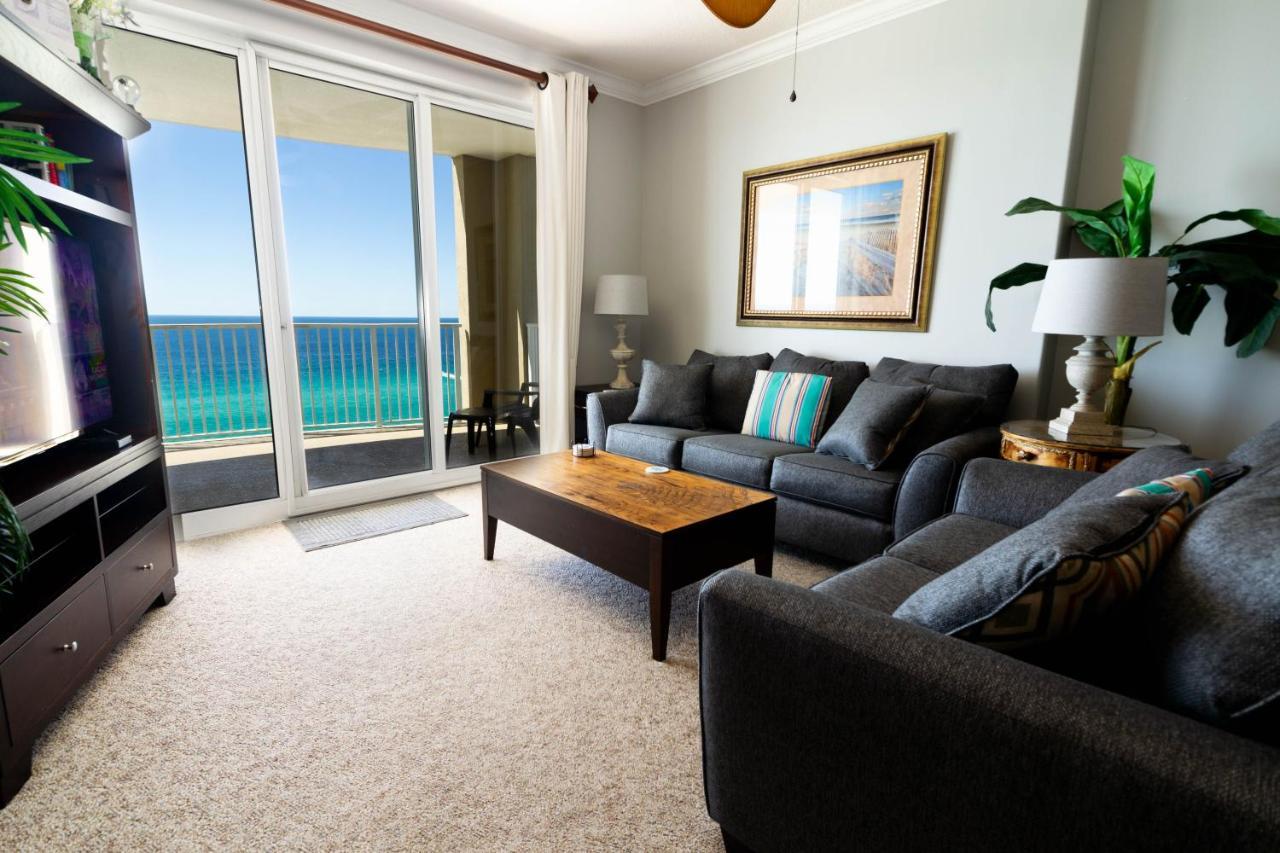 Beachfront! Master On Gulf No Resort Fees! Panama City Beach Esterno foto