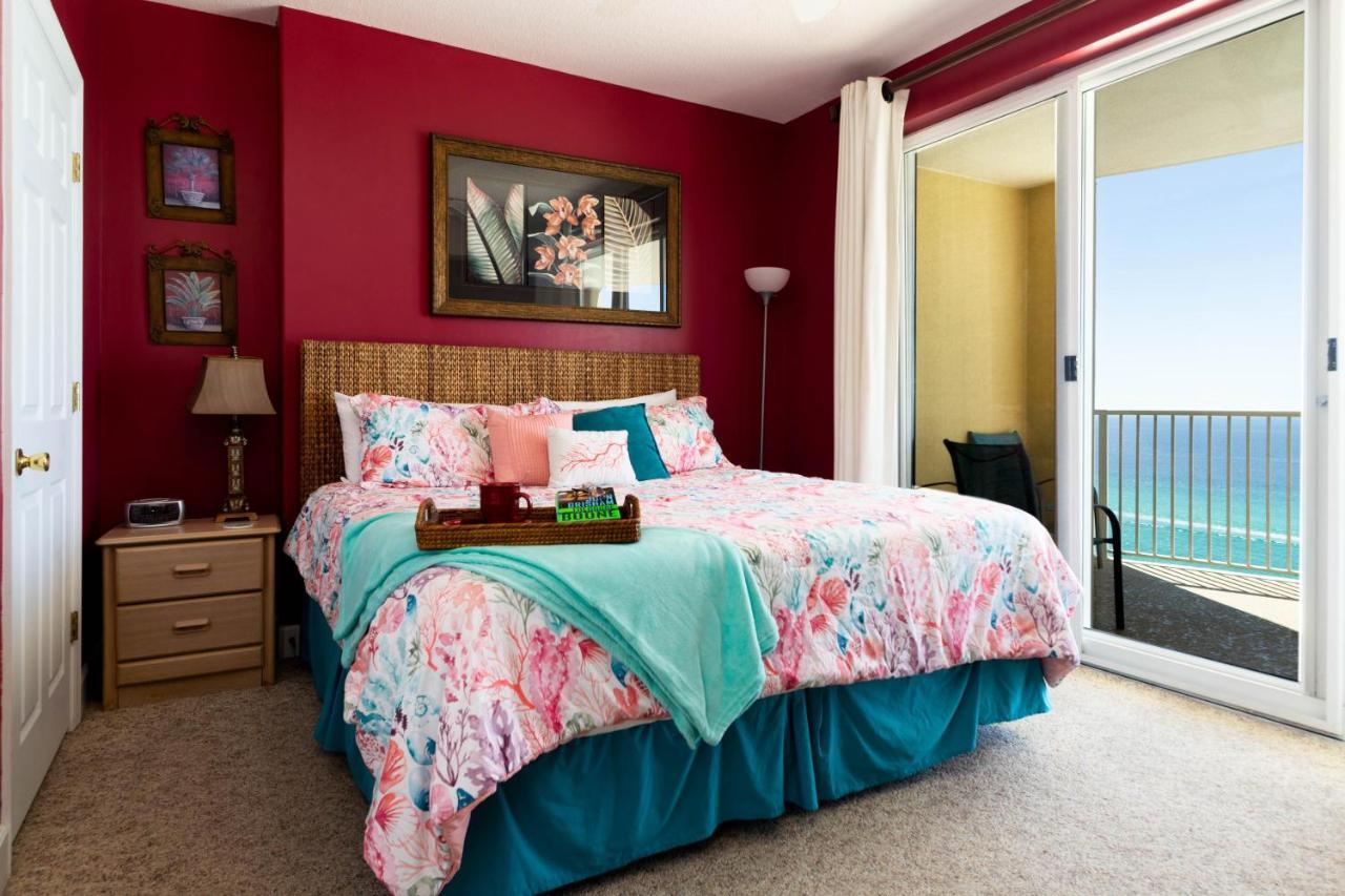 Beachfront! Master On Gulf No Resort Fees! Panama City Beach Esterno foto